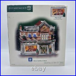 Department 56 Christmas In The City Hensly Cadillac & Buick Building #59235