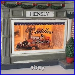 Department 56 Christmas In The City Hensly Cadillac & Buick Building #59235