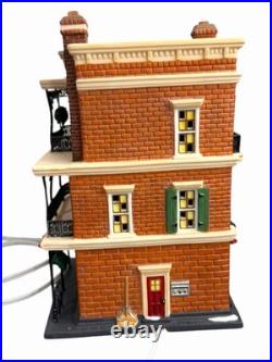 Department 56 Christmas In The City Jambalaya Cafe Building 59265 Rare