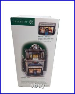 Department 56 Christmas In The City Lafayette's Bakery 56.58953 1999 Retired