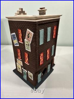 Department 56 Christmas In The City Lot Of 4 Buildings With Boxes