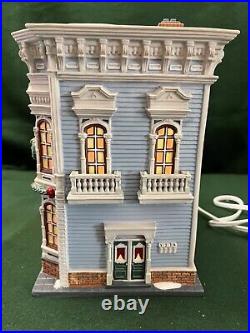 Department 56 Christmas In The City Lowry Hills Apartments & Kids Glove Moving