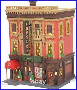 Department 56 Christmas In The City Luchow's German Restaurant Lighted Building