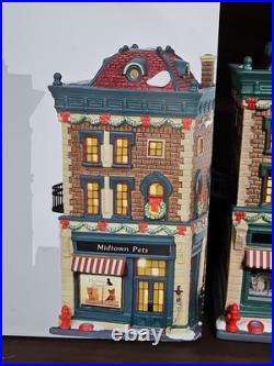 Department 56 Christmas In The City Midtown Pets Lighted Building Box & Cord