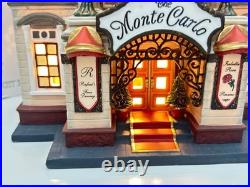 Department 56 Christmas In The City Monte Carlo Casino limited edition 534/15000