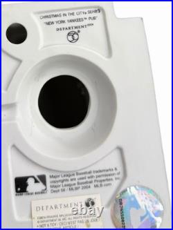 Department 56 Christmas In The City New York Yankees Pub MLB 59225 Rare New