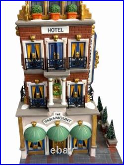 Department 56 Christmas In The City Paramount Hotel 58911 Rare Retired Village Department 56 Christmas In The City Paramount Hotel 58911 Rare Retired Village