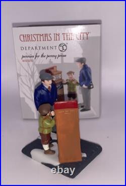 Department 56 Christmas In The City Pennies For The Penny Press