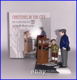 Department 56 Christmas In The City Pennies For The Penny Press Dept 56 Winter