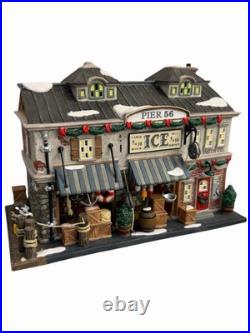 Department 56 Christmas In The City Pier 56, East Harbor Lighted Porcelain'04