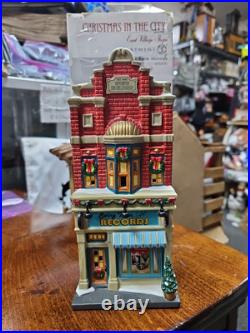 Department 56 Christmas In The City Rare 2014 Swing Town Records Record Shop Lp Department 56 Christmas In The City Rare 2014 Swing Town Records Record Shop Lp