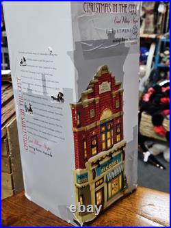 Department 56 Christmas In The City Rare 2014 Swing Town Records Record Shop Lp Department 56 Christmas In The City Rare 2014 Swing Town Records Record Shop Lp