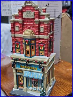 Department 56 Christmas In The City Rare 2014 Swing Town Records Record Shop Lp Department 56 Christmas In The City Rare 2014 Swing Town Records Record Shop Lp
