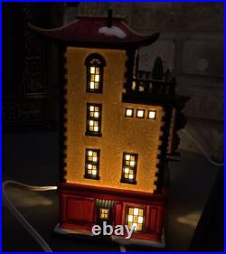 Department 56, Christmas In The City, Retired Jade Palace Chinese Rest, #808798