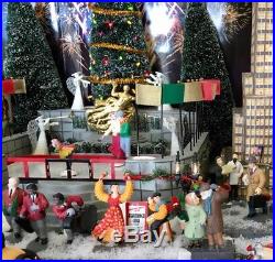 Department 56 Christmas In The City Rockefeller Plaza #52504 Animated & Musical