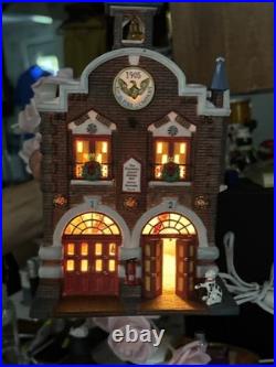 Department 56 Christmas In The City Series 42nd St. Fire Company