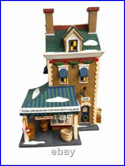 Department 56 Christmas In The City Series East Harbor Fish Co 58946 Retired