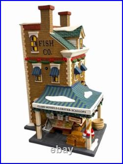 Department 56 Christmas In The City Series East Harbor Fish Co 58946 Retired