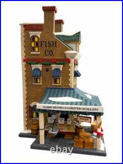 Department 56 Christmas In The City Series East Harbor Fish Co 58946 Retired