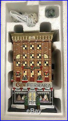 Department 56 Christmas In The City Series Ferrara Bakery & Cafe #59272 Retired