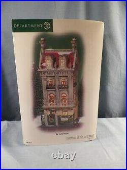 Department 56 Christmas In The City Series HARRISON HOUSE NIB