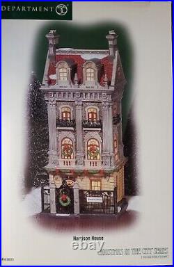 Department 56 Christmas In The City Series HARRISON HOUSE dept 56 #59211