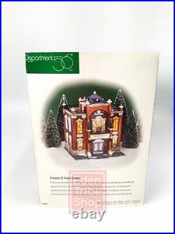 Department 56, Christmas In The City Series, Precinct 25 Police Station with Box