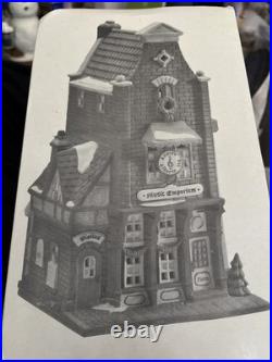 Department 56 Christmas In The City Series music emporium
