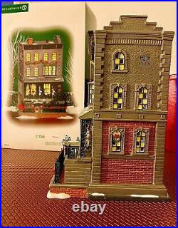 Department 56 Christmas In The City (THE RARE) 21 Club RETIRED CIC DEPT 56