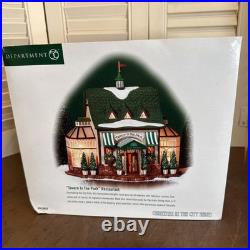 Department 56 Christmas In The City Tavern in the Park light included