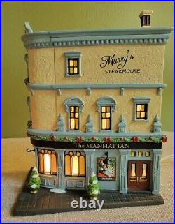 Department 56 Christmas In The City The Manhatten 6009746 NIB