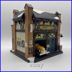 Department 56 Christmas In The City Village Checker City Cab Co. #4044789 EUC