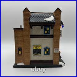 Department 56 Christmas In The City Village Checker City Cab Co. #4044789 EUC