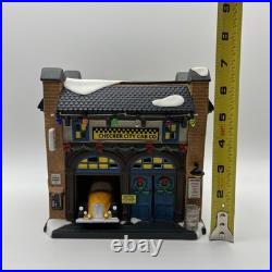 Department 56 Christmas In The City Village Checker City Cab Co. #4044789 EUC