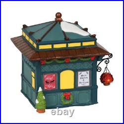 Department 56 Christmas In The City Village Classic Christmas Kiosk #6001705 Department 56 Christmas In The City Village Classic Christmas Kiosk #6001705