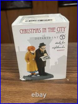 Department 56 Christmas In The City Village Study For Nighthawks 4050917 Sealed
