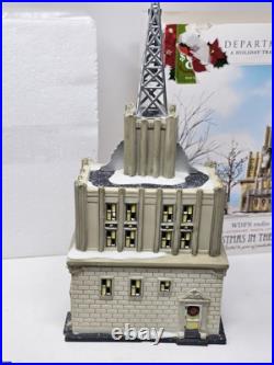 Department 56 Christmas In The City WDFS Radio See Pics