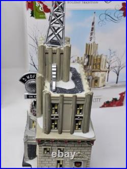 Department 56 Christmas In The City WDFS Radio See Pics