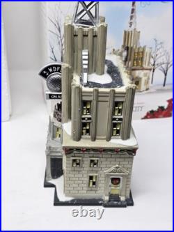 Department 56 Christmas In The City WDFS Radio See Pics