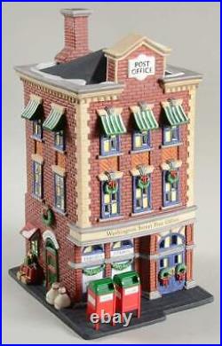 Department 56 Christmas In The City Washington Street Post Office WithBox 954277