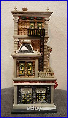 Department 56 Christmas In The City Woolworth's Dept Building Rare New #59249