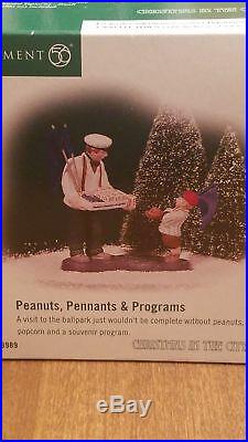 Department 56 Christmas In The City Peanuts Pennants & Programs 