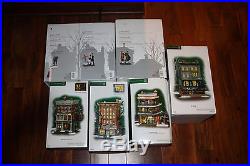 Department 56 Christmas In The City lot of 5 buildings 21 club Dayfield's Roxy