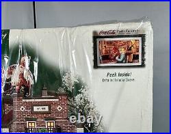 Department 56 Christmas In the City 2004 Retired Coca-Cola Soda Fountain #59221