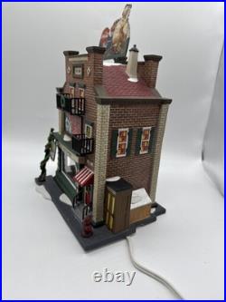 Department 56 Christmas In the City 2004 Retired Coca-Cola Soda Fountain #59221