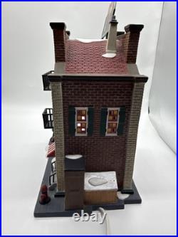Department 56 Christmas In the City 2004 Retired Coca-Cola Soda Fountain #59221