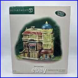 Department 56 Christmas In the City Royal Flush Casino 56.59244 Works EUC