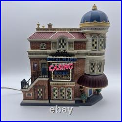 Department 56 Christmas In the City Royal Flush Casino 56.59244 Works EUC