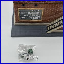 Department 56 Christmas In the City Royal Flush Casino 56.59244 Works EUC