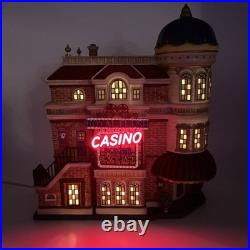 Department 56 Christmas In the City Royal Flush Casino 56.59244 Works EUC